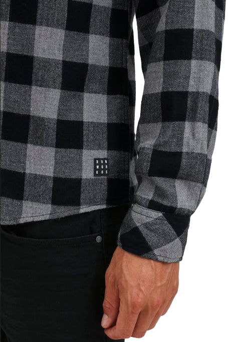 Blend Camicia a Maniche Lunghe 20712498 200274 Stone Mix