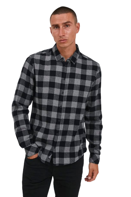 Blend Camicia a Maniche Lunghe 20712498 200274 Stone Mix