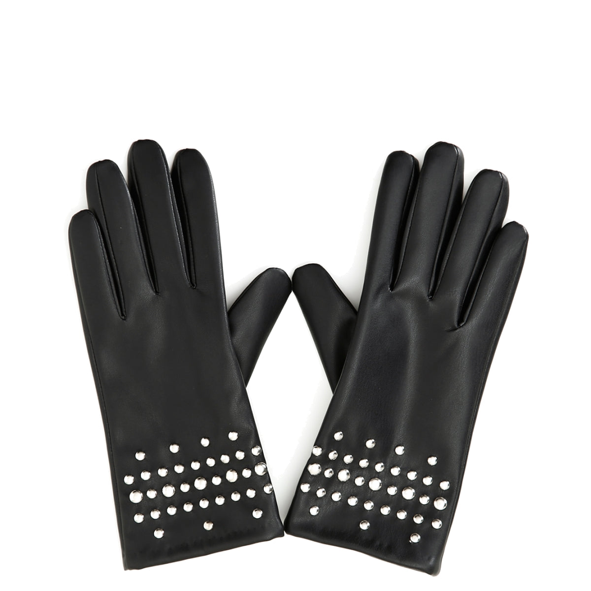 CafèNoir Guanto con applicazioni in strass C7JU0020 black