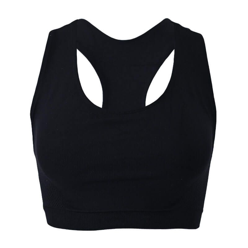 Champion bi-pack Top sportivo seamless Bra Legacy 113489 WW001 1 top nero e 1 top bianco