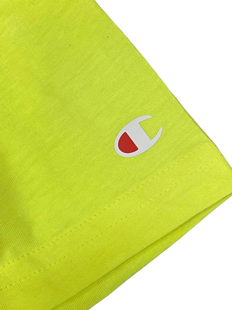 Champion Completo per bambini e ragazzi Legacy T-Shirt e Beachshorts 306392 YF002 SYFF giallo-blu