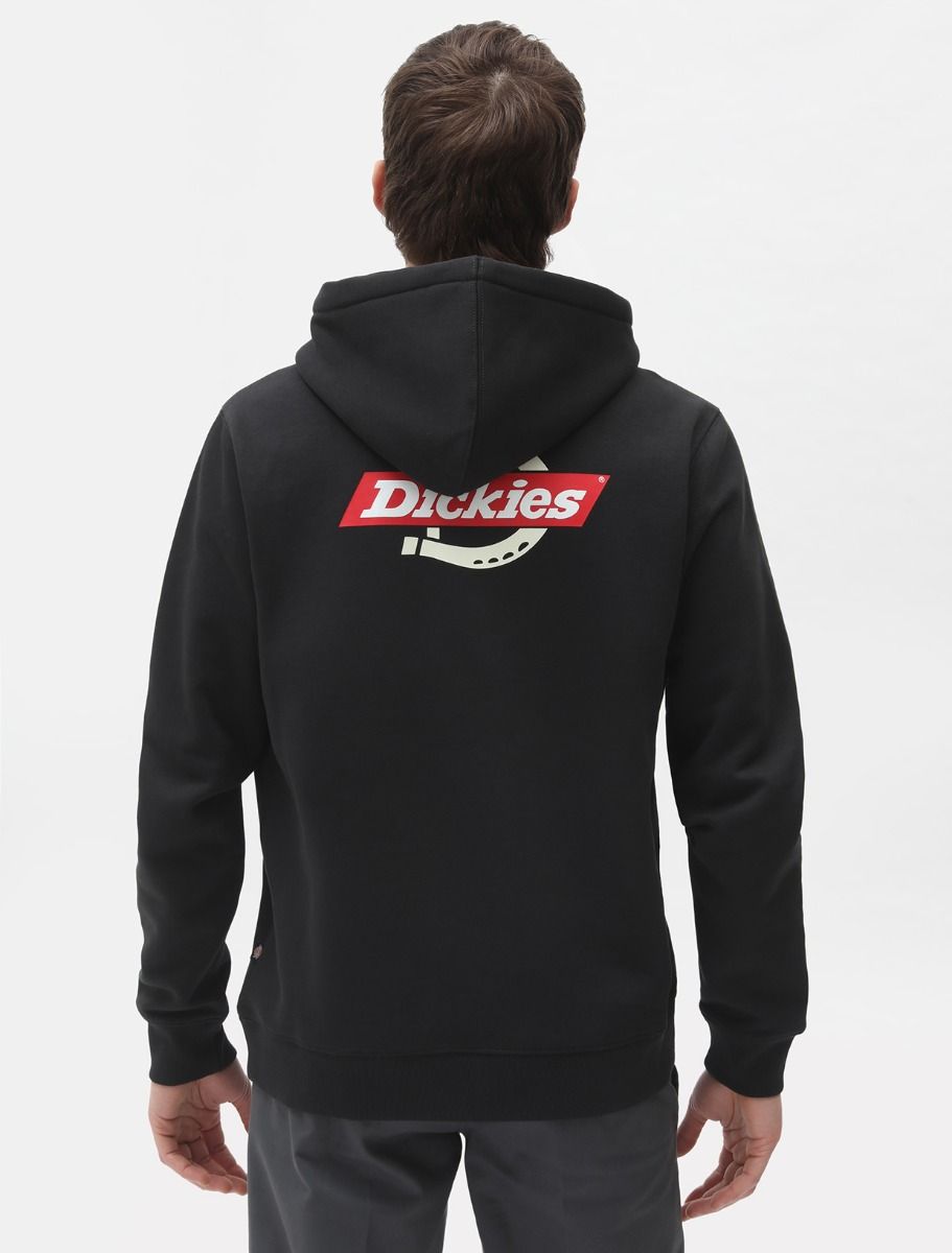 Dickies Felpa da uomo con cappuccio Ruston DK0A4XAHBLK nero