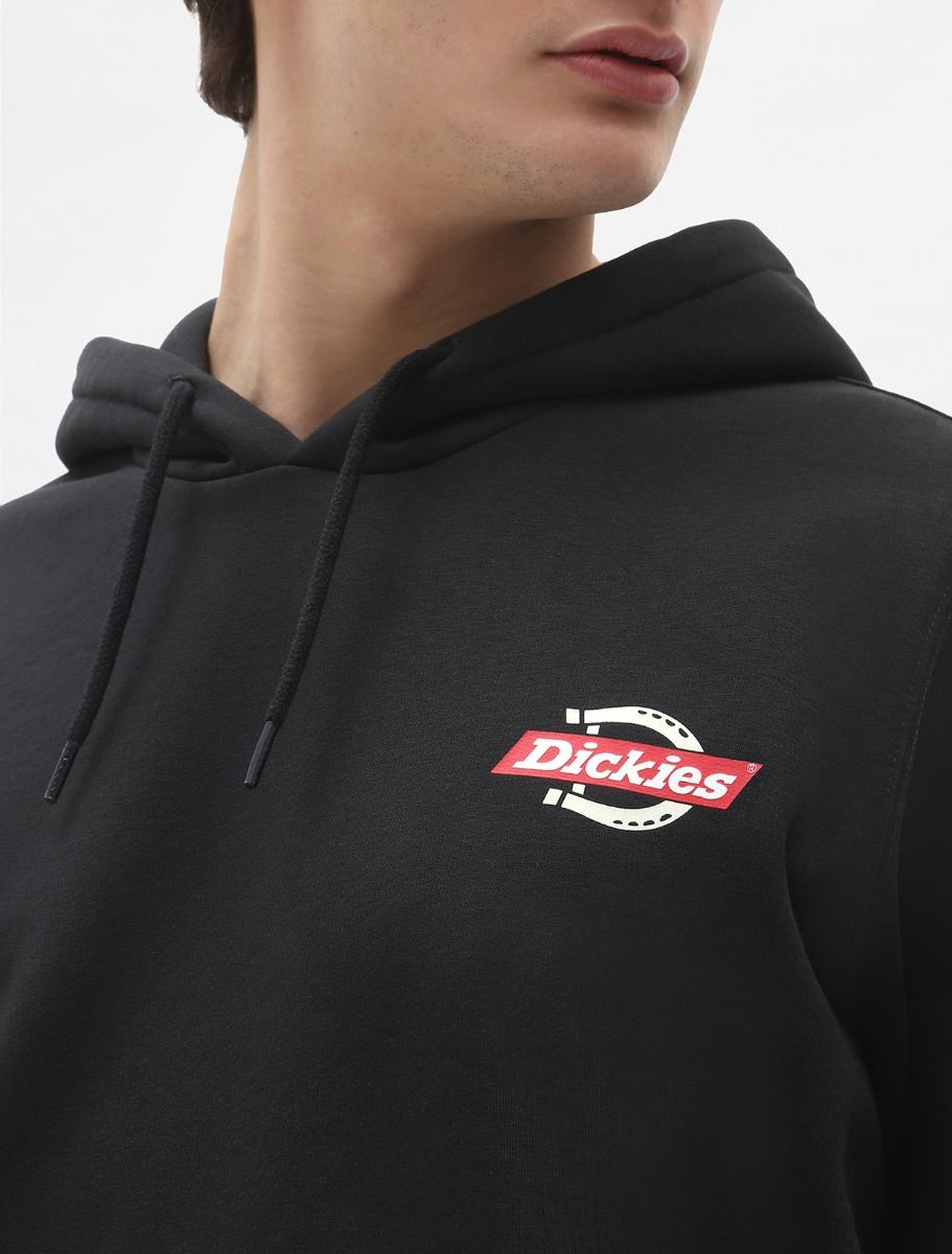 Dickies Felpa da uomo con cappuccio Ruston DK0A4XAHBLK nero
