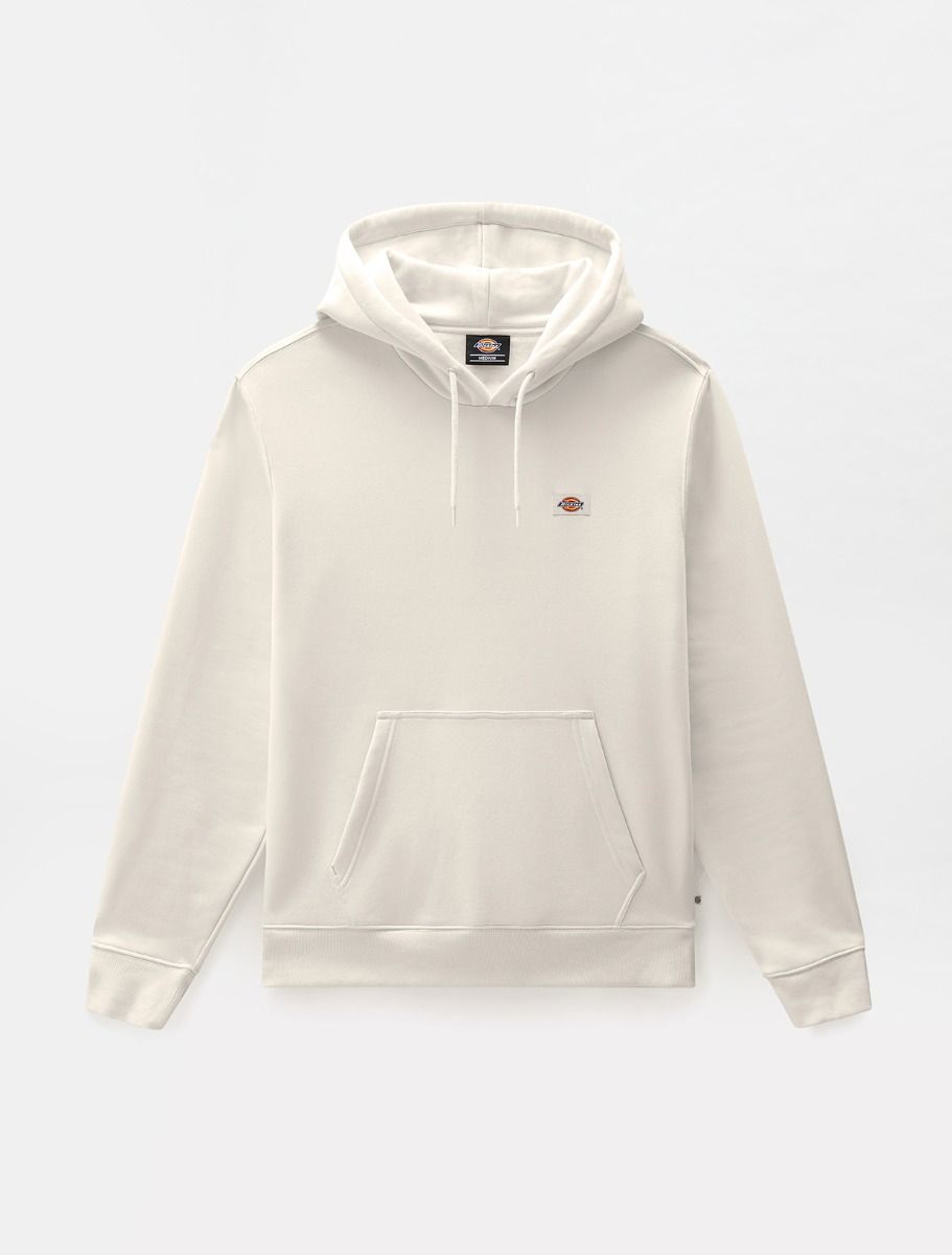Dickies Felpa da uomo con cappuccio Oakport Hoodie DK0A4XCDECR ecru