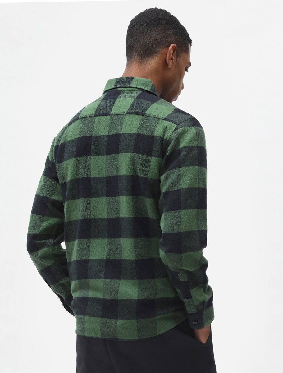 Dickies Camicia Unisex a quadri New Sacramento DK0A4XDZPG pine green