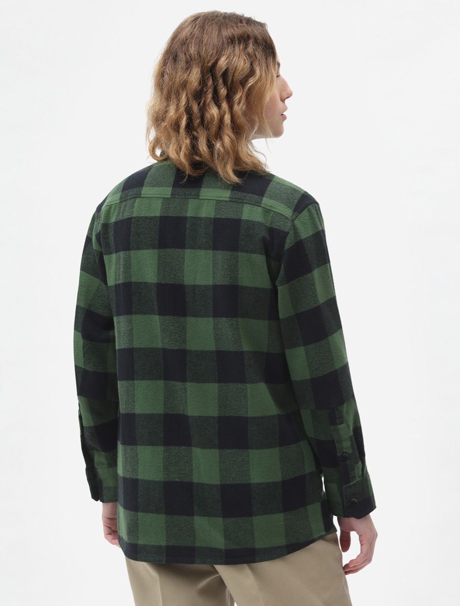 Dickies Camicia Unisex a quadri New Sacramento DK0A4XDZPG pine green