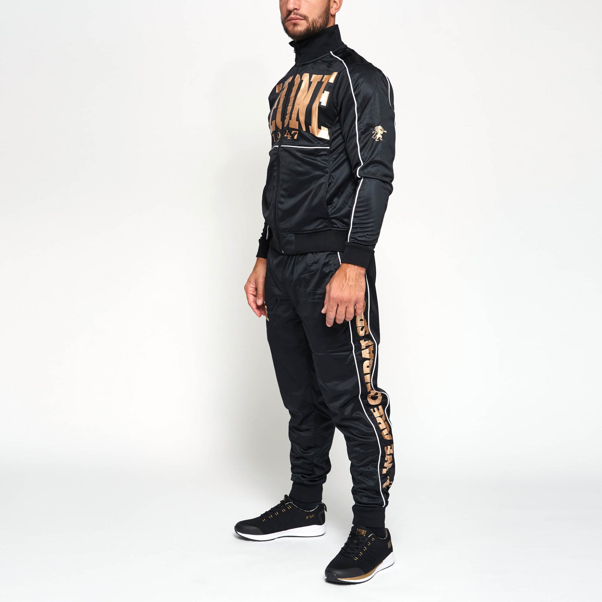 Leone Tuta sportiva da uomo Premium AB300 nero