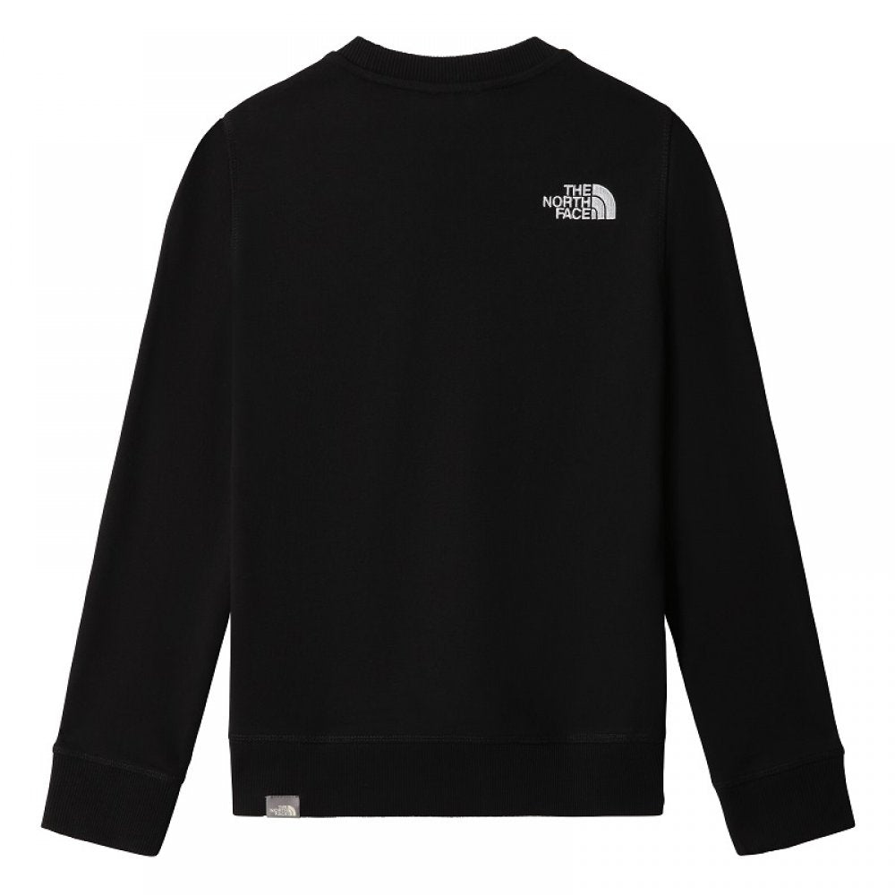 The North Face Felpa girocollo da ragazzo Light Crew NF0A82EHJK31 black