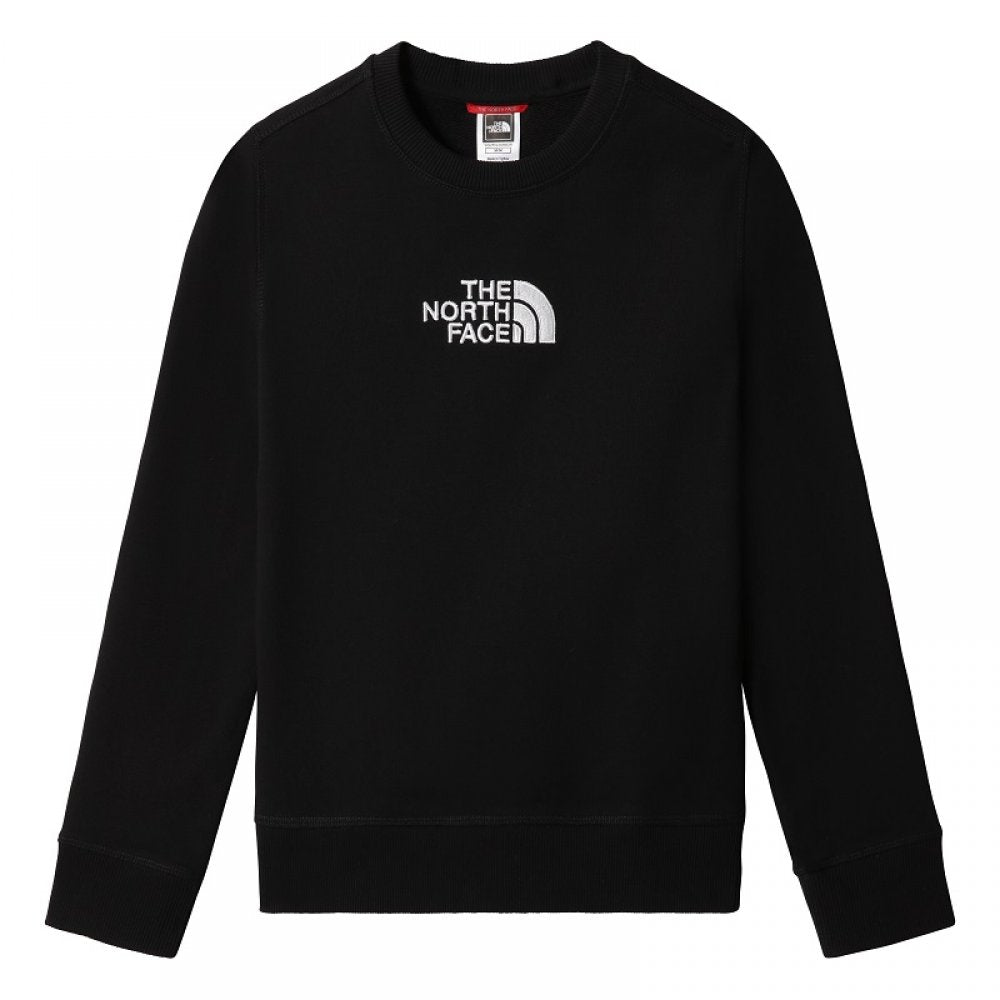 The North Face Felpa girocollo da ragazzo Light Crew NF0A82EHJK31 black