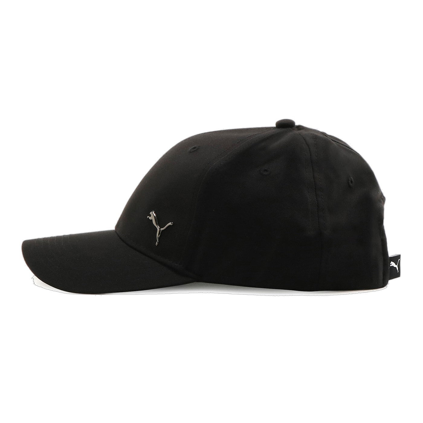 Puma berrretto con visiera e logo metallico Metal Cat 021269-01 nero