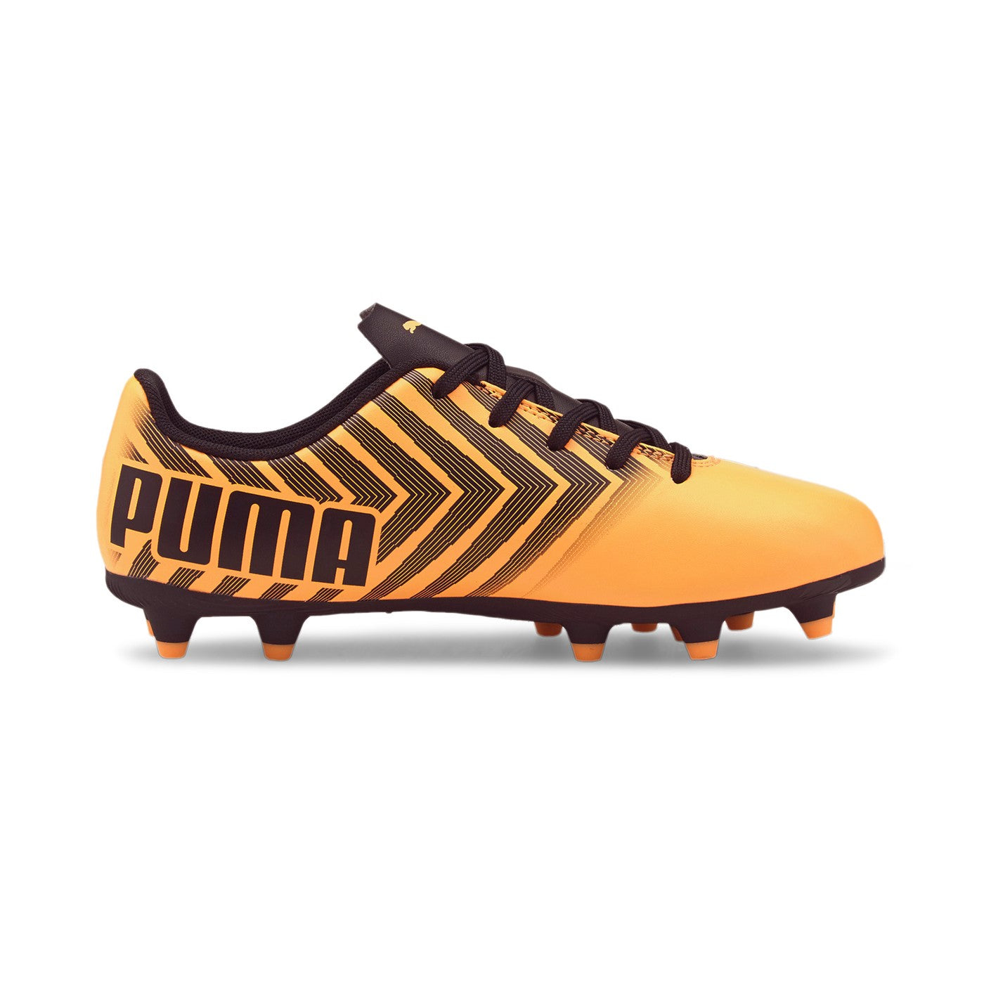 Puma scarpa da calcio da ragazzo Tacto II FG/AG 106704 01 arancio nero