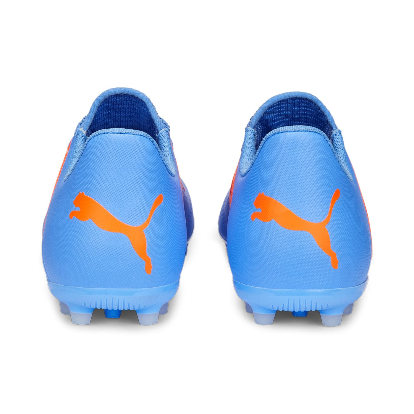 Puma scarpa da calcio da uomo Future Play MG 107190 01 blu bianco arancio