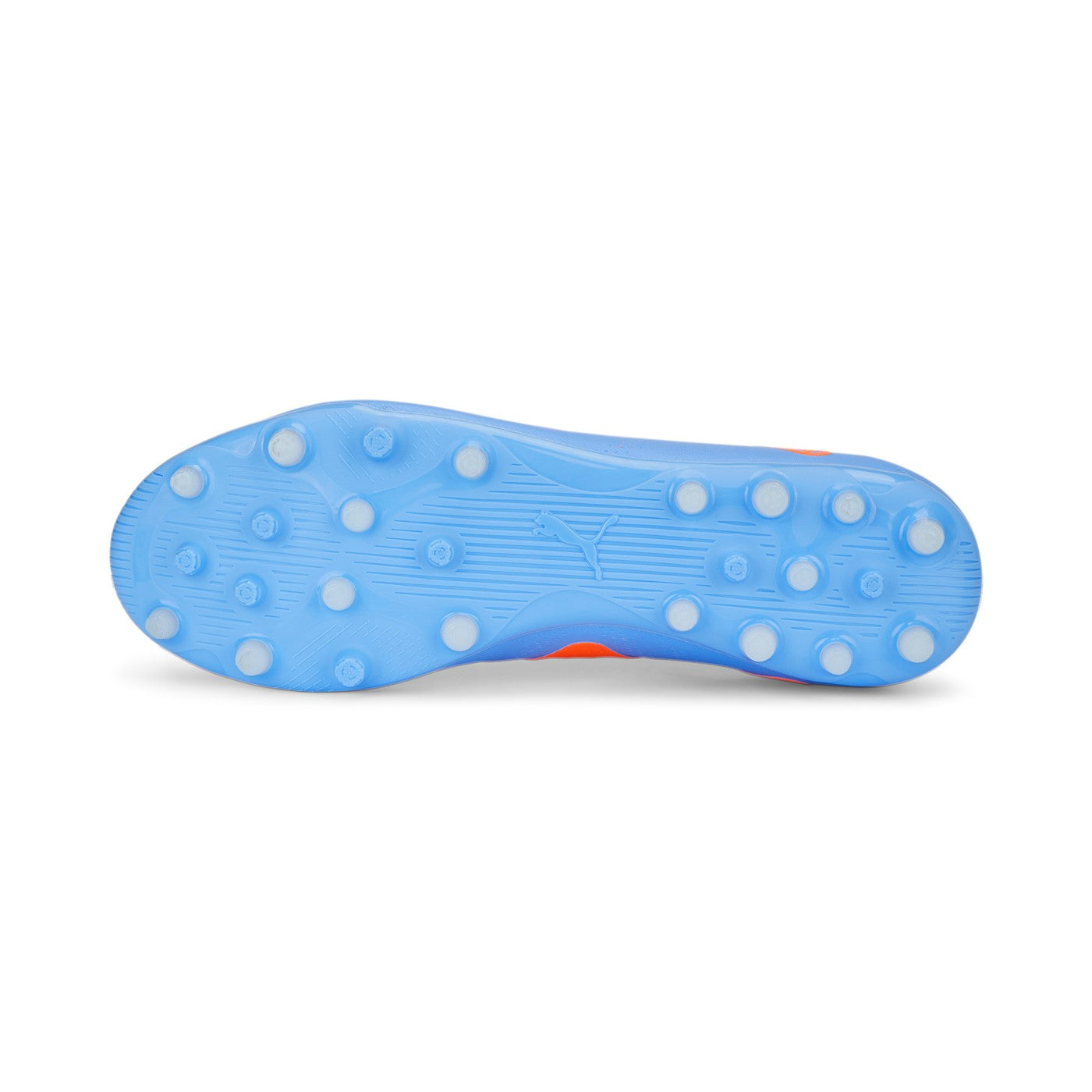 Puma scarpa da calcio da uomo Future Play MG 107190 01 blu bianco arancio