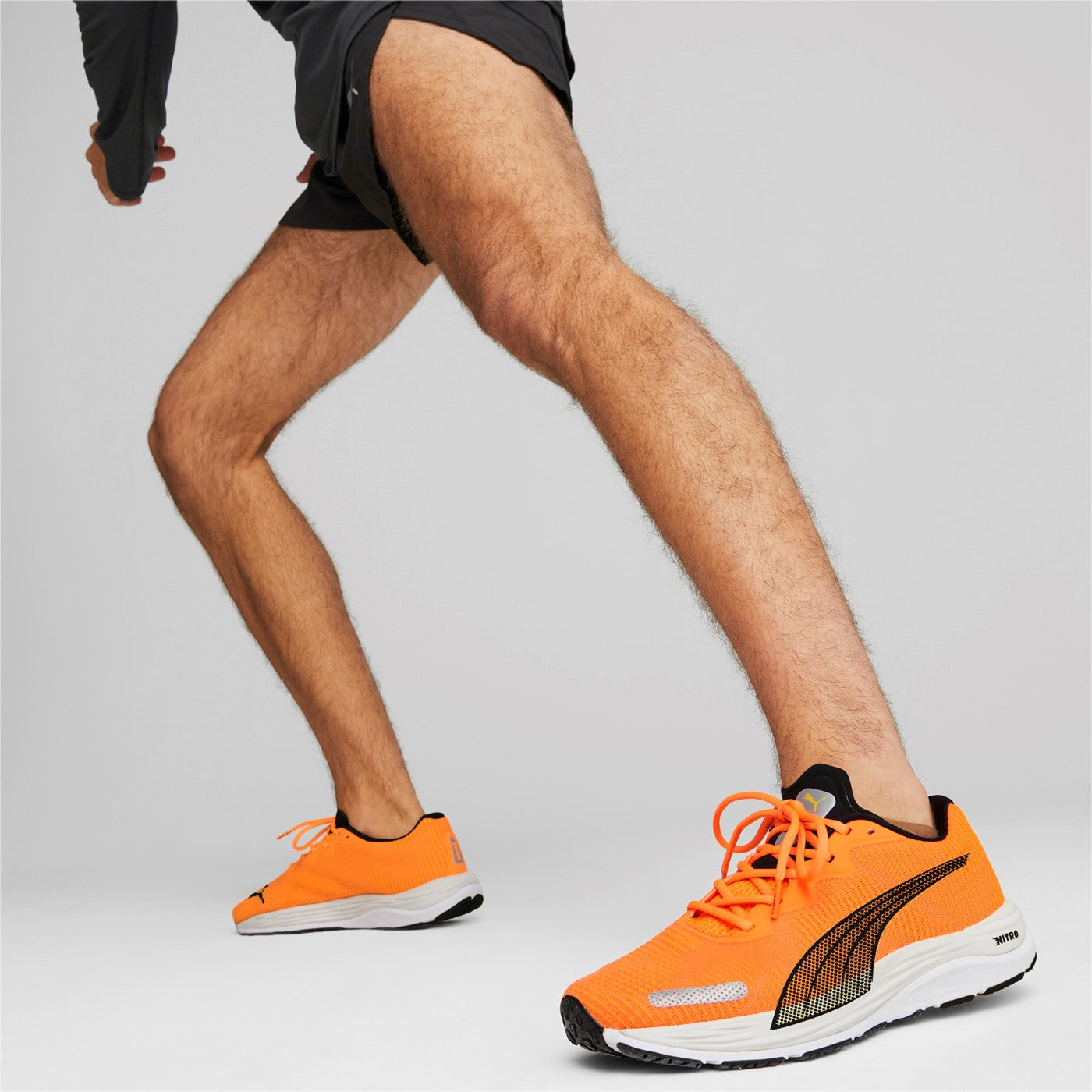 Puma scarpa da corsa da uomo Velocity Nitro Fade 378526 03 arancione