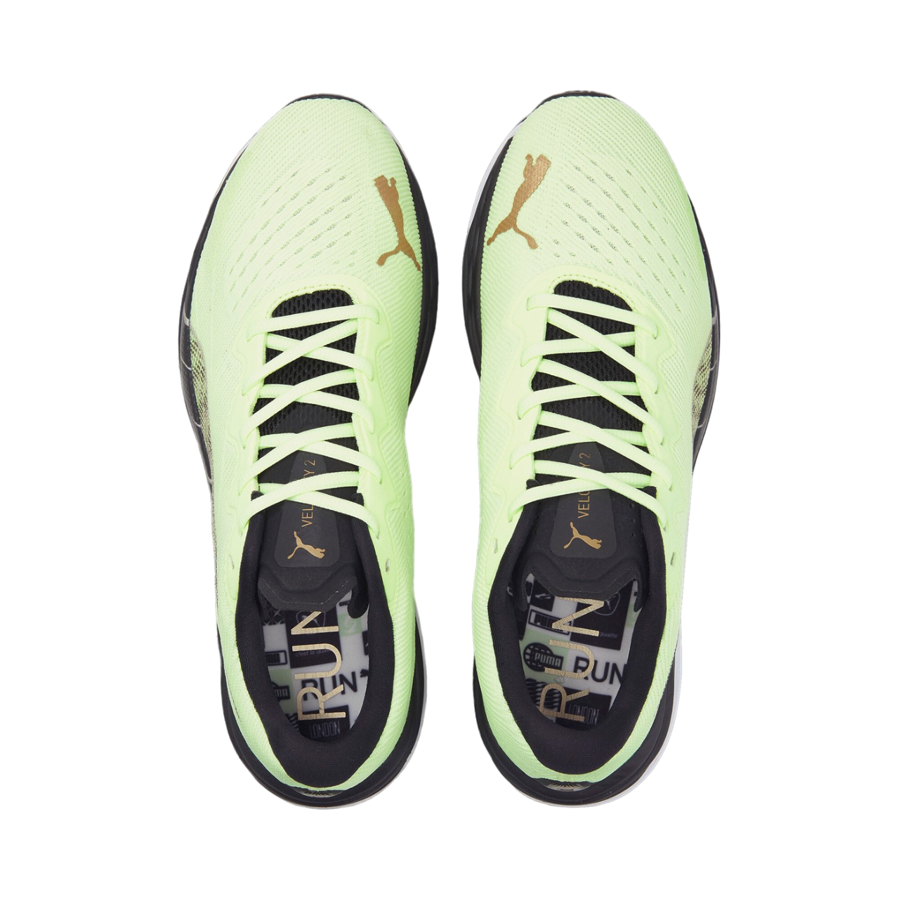 Puma Scarpa da corsa da uomo Velocity Nitro 2 Run 75 378529-01 giallo-nero