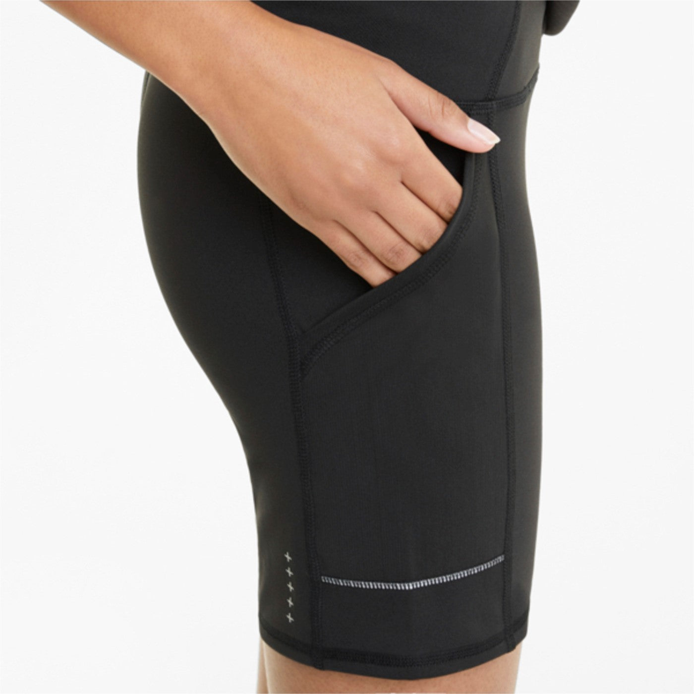 Puma Pantaloncino sportivo da corsa da donna Run Favorite Hight 520186 01 nero