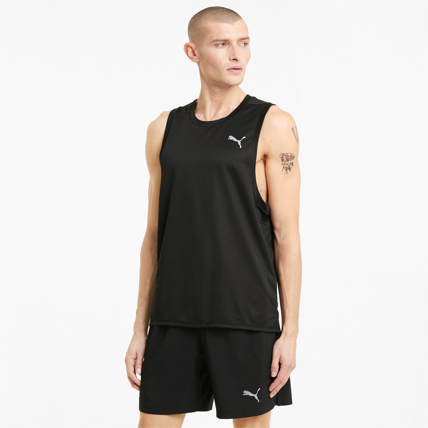 Puma RUN Favorite Singlet M 520207 01 black
