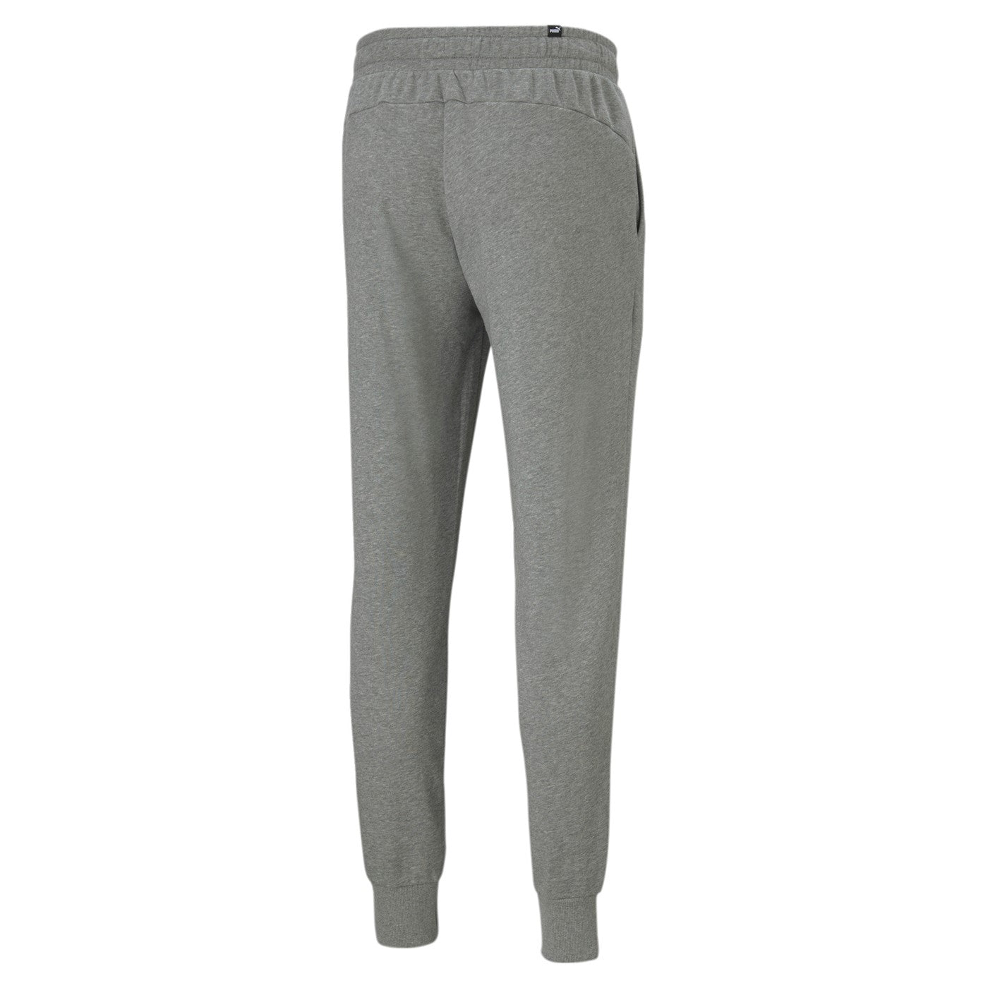 Puma pantalone sportivo da uomo Lungo in Jersey ESS Logo 586716 03 grigio medio