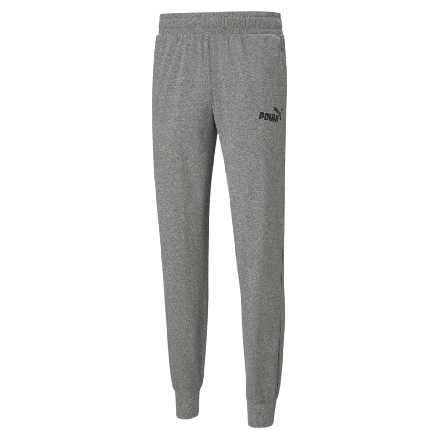 Puma pantalone sportivo da uomo in cotone jersey 586746 03 grigio chiaro