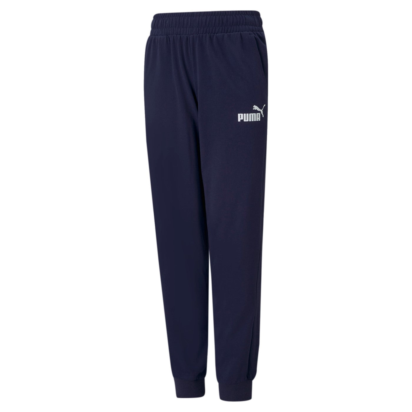 Puma Pantalone sportivo da ragazzo in cotone Jersey ESS Pants cl 586977 06 blu
