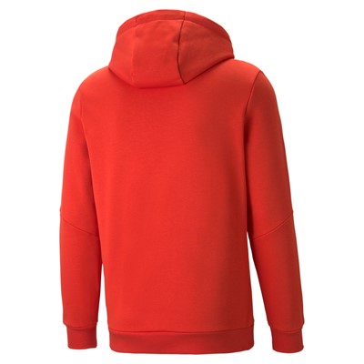 Puma felpa da uomo con cappuccio e tasca anteriore a marsupio ESS+ Tape 849040 33 rosso