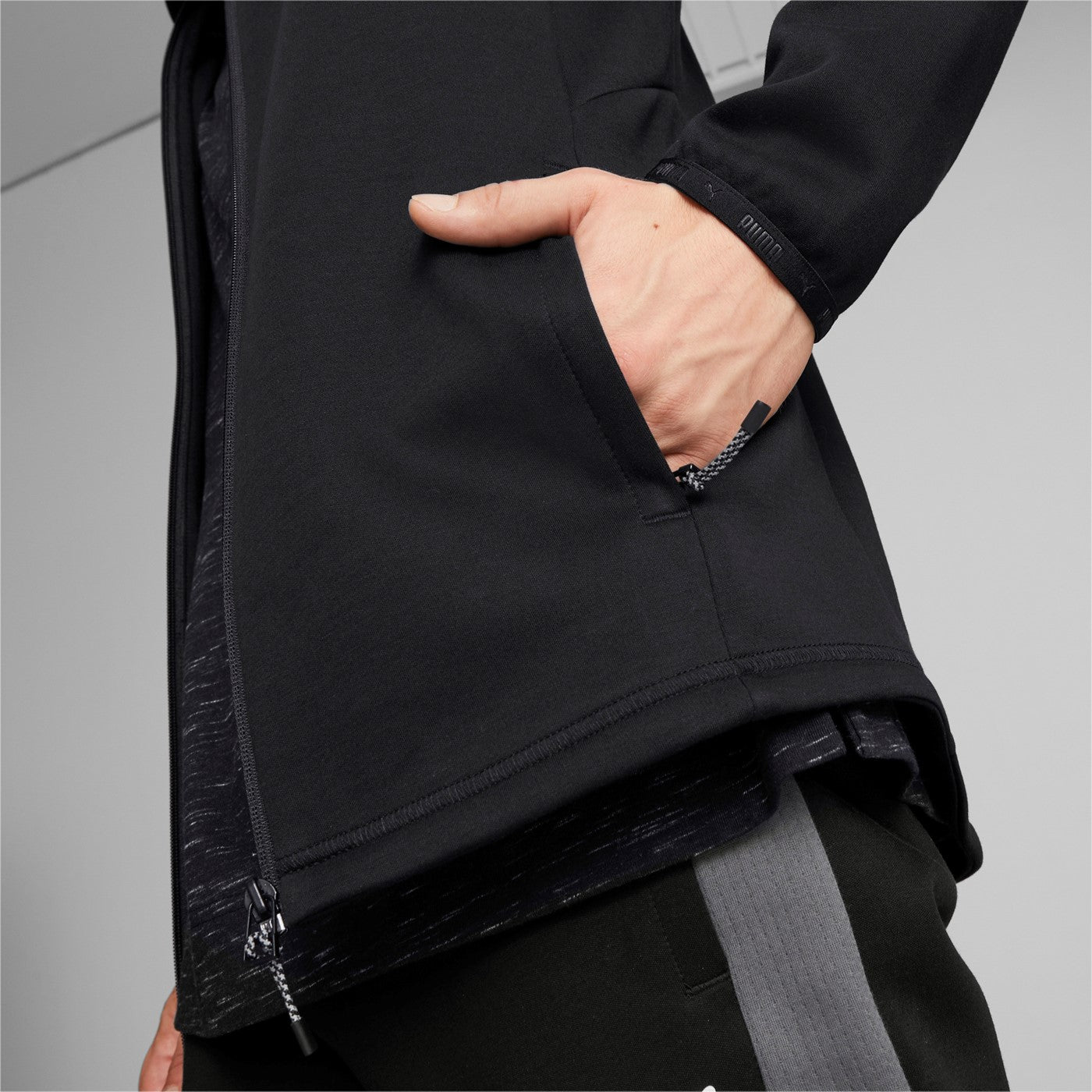 Puma Felpa con cappuccio Evostripe Full-Zip Hoodie 849915 01 black