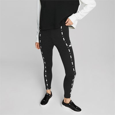 Puma Legginngs da donna con banda Power High-Waist 7/8 Tape 849949 01 black