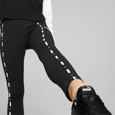 Puma Legginngs da donna con banda Power High-Waist 7/8 Tape 849949 01 black
