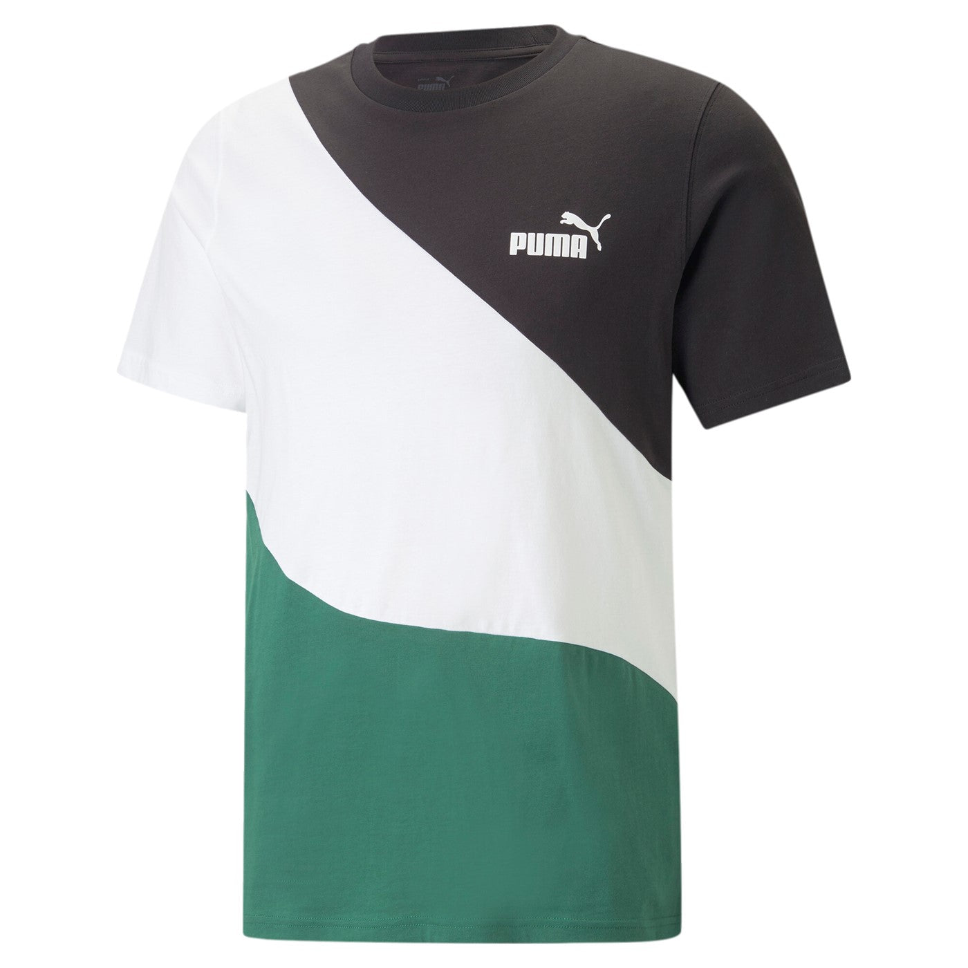 Puma T-shirt da uomo manica corta Power Cat Tee 673380-37 vine