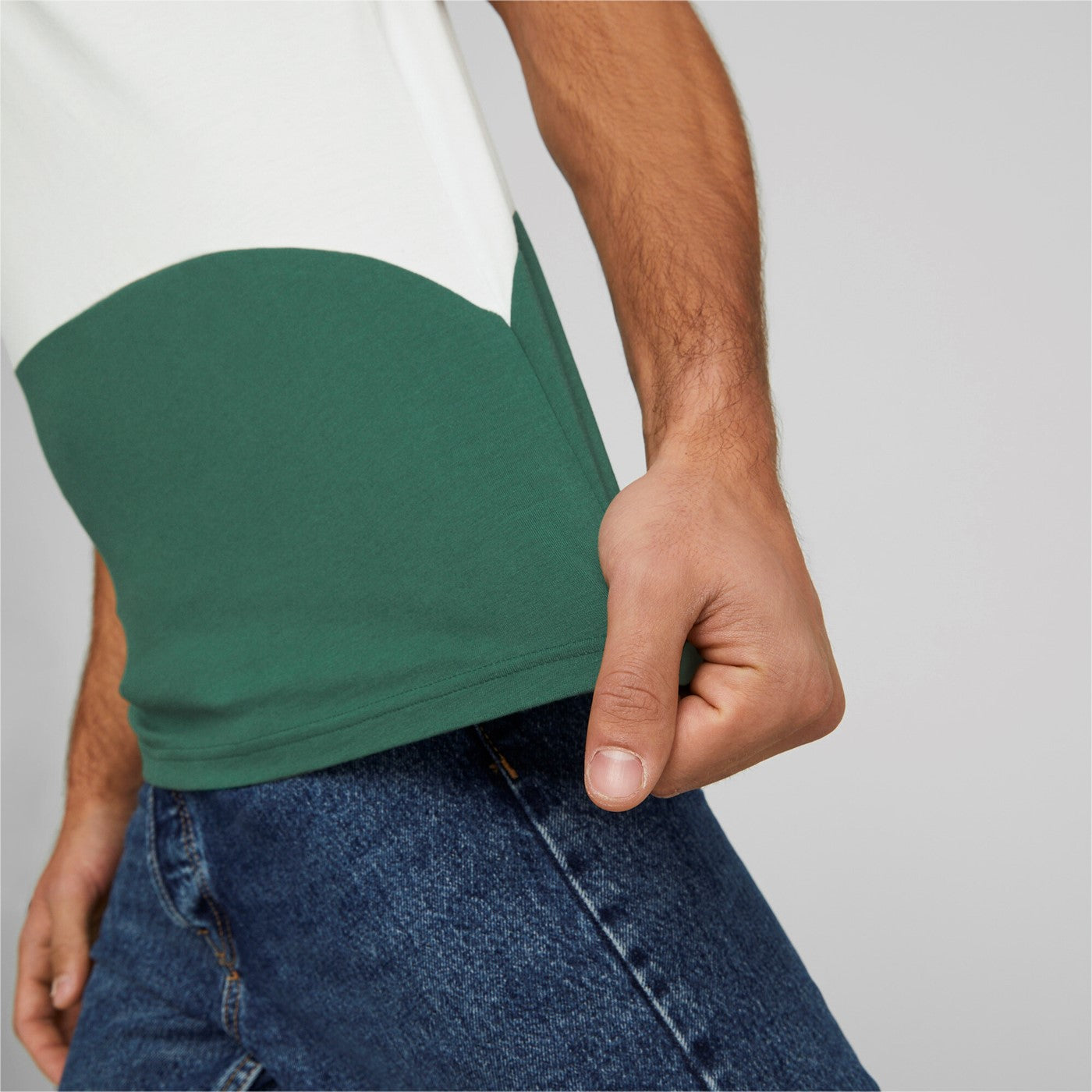 Puma T-shirt da uomo manica corta Power Cat Tee 673380-37 vine
