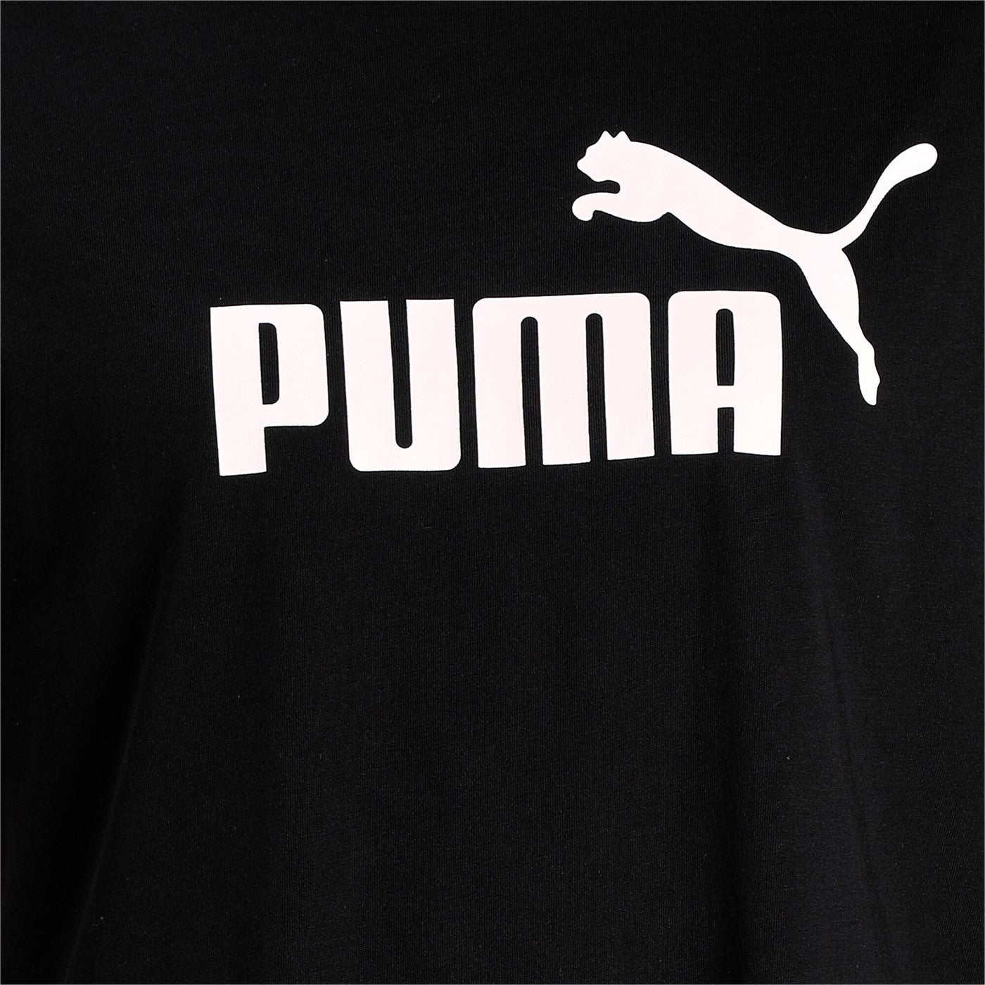 Puma maglietta manica corta da donna ESS Cropped Logo 586866 01 nero
