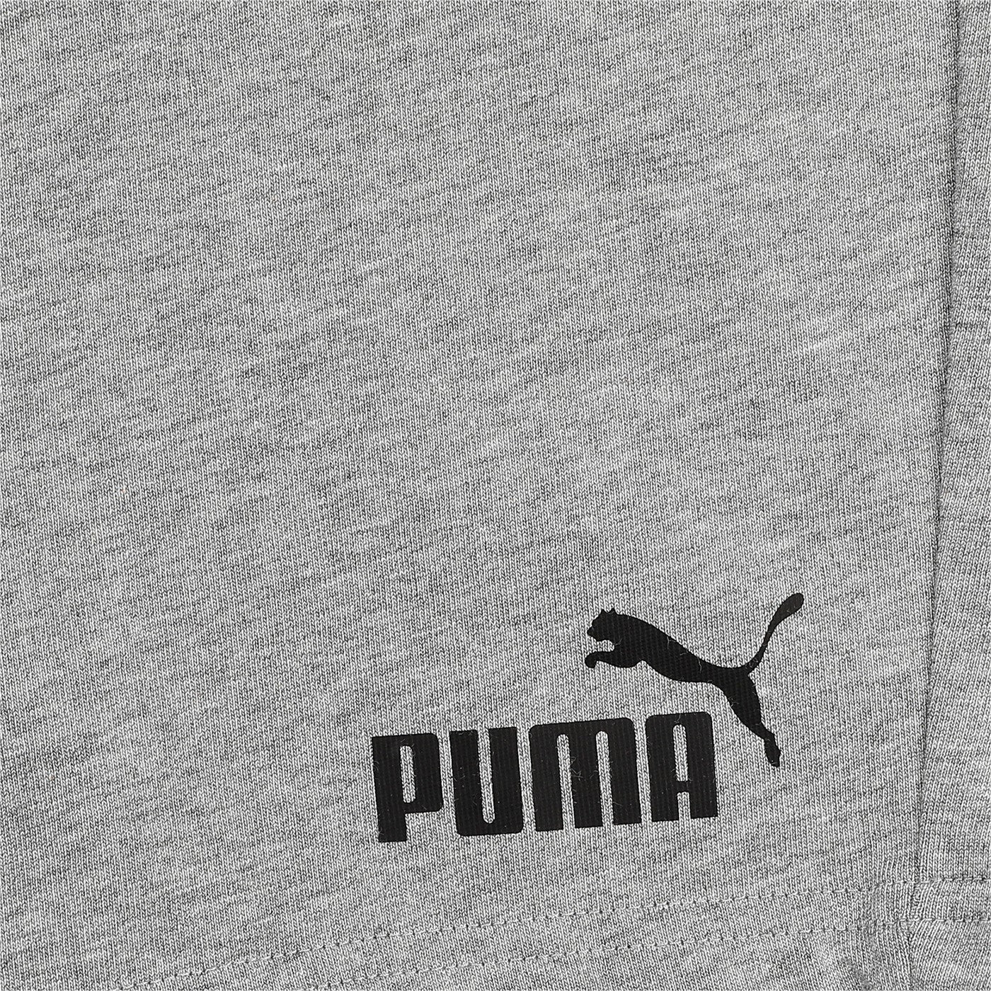 Puma pantaloncino sportivo da ragazzo in cotone Jersey 586971 03 grigio