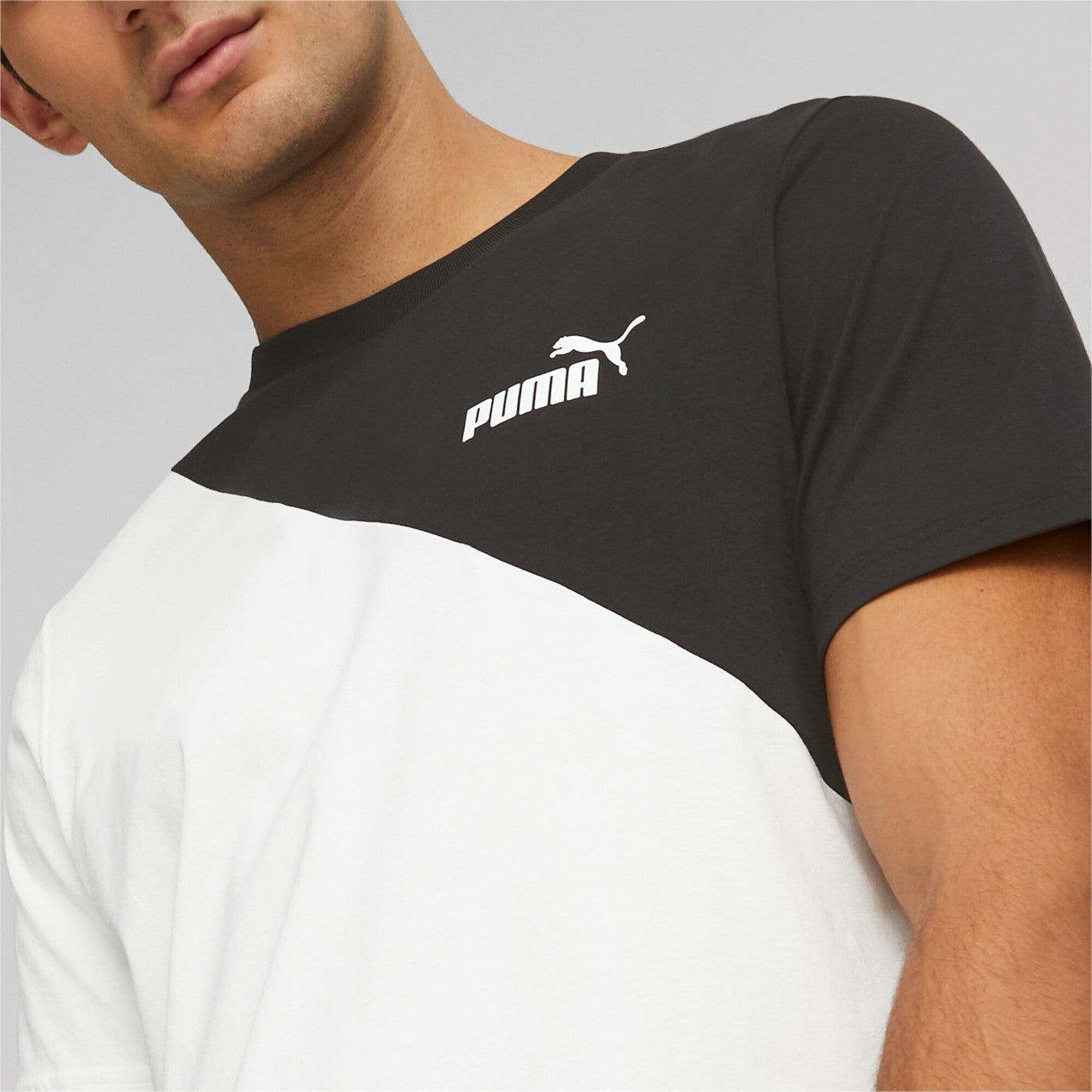 Puma T-shirt da uomo manica corta Power Cat Tee 673380-37 vine