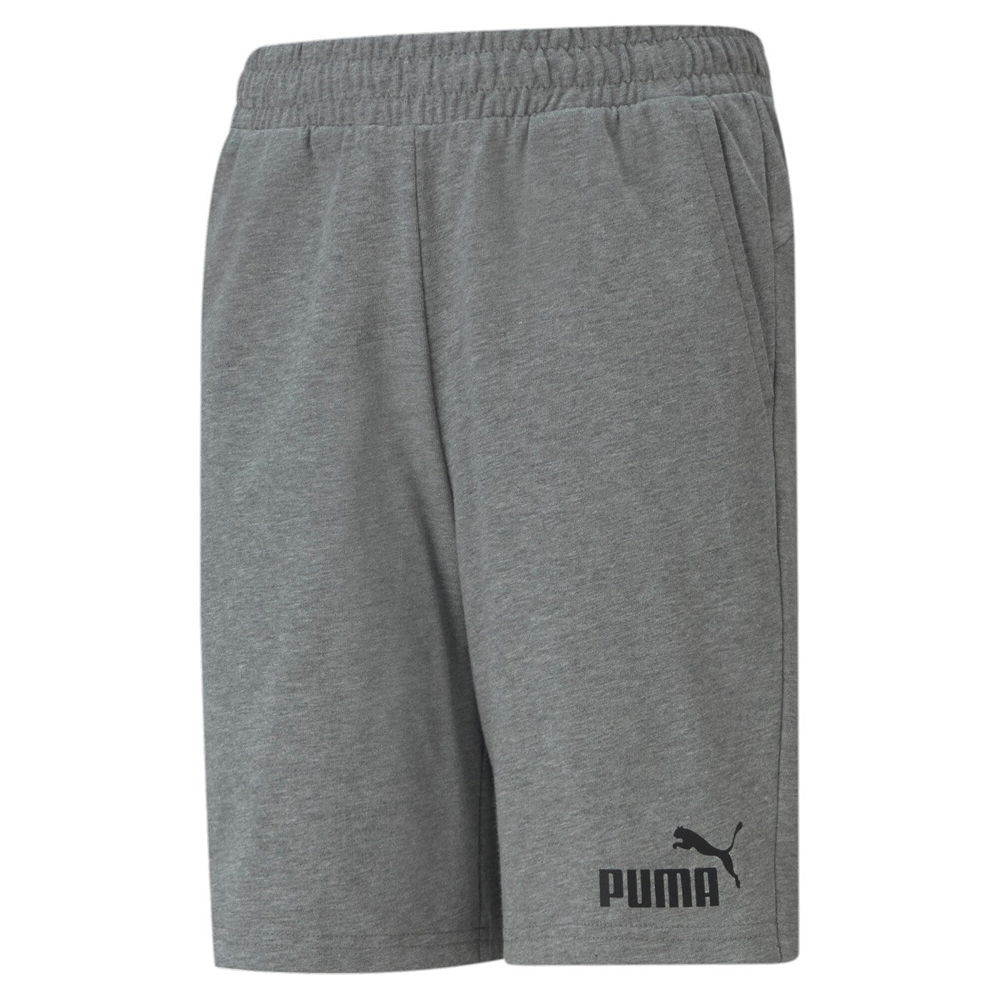 Puma pantaloncino sportivo da ragazzo in cotone Jersey 586971 03 grigio
