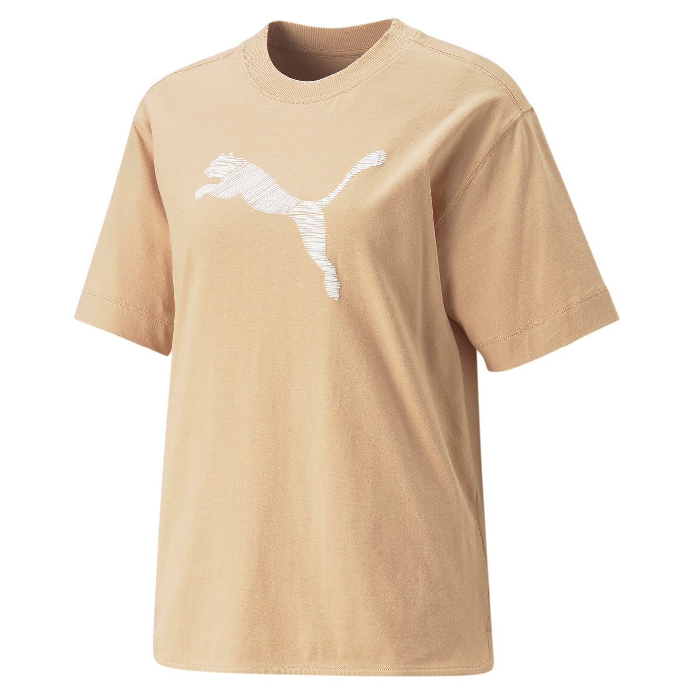 Puma T-shirt da donna manica corta Her Tee 673107-89 dusty tan