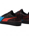 Puma scarpa da calcetto One 19.4 TT 105495 01 azzurro-rosso-nero