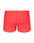 Arena Costume a pantaloncino aderente da piscina-mare da bambino Logo 003612 450 rosso fluo