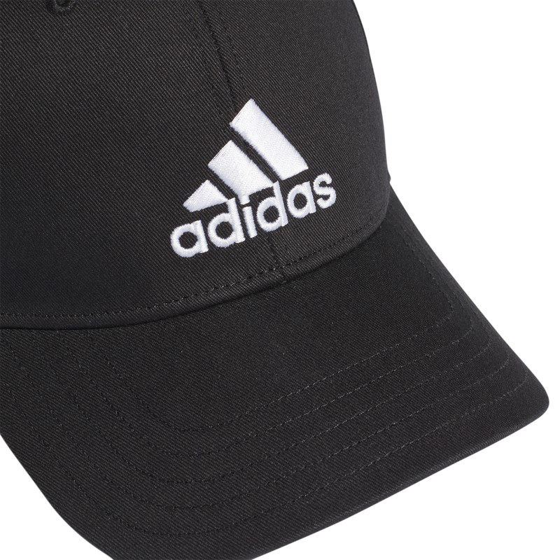 Adidas Cappellino Baseball unisex a 6 pannello con logo ricamato FK0891 black