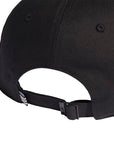 Adidas Cappellino Baseball unisex a 6 pannello con logo ricamato FK0891 black