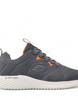 Skechers scarpa da walking da uomo Bounder High Degree 232279/CCOR charcoal-orange