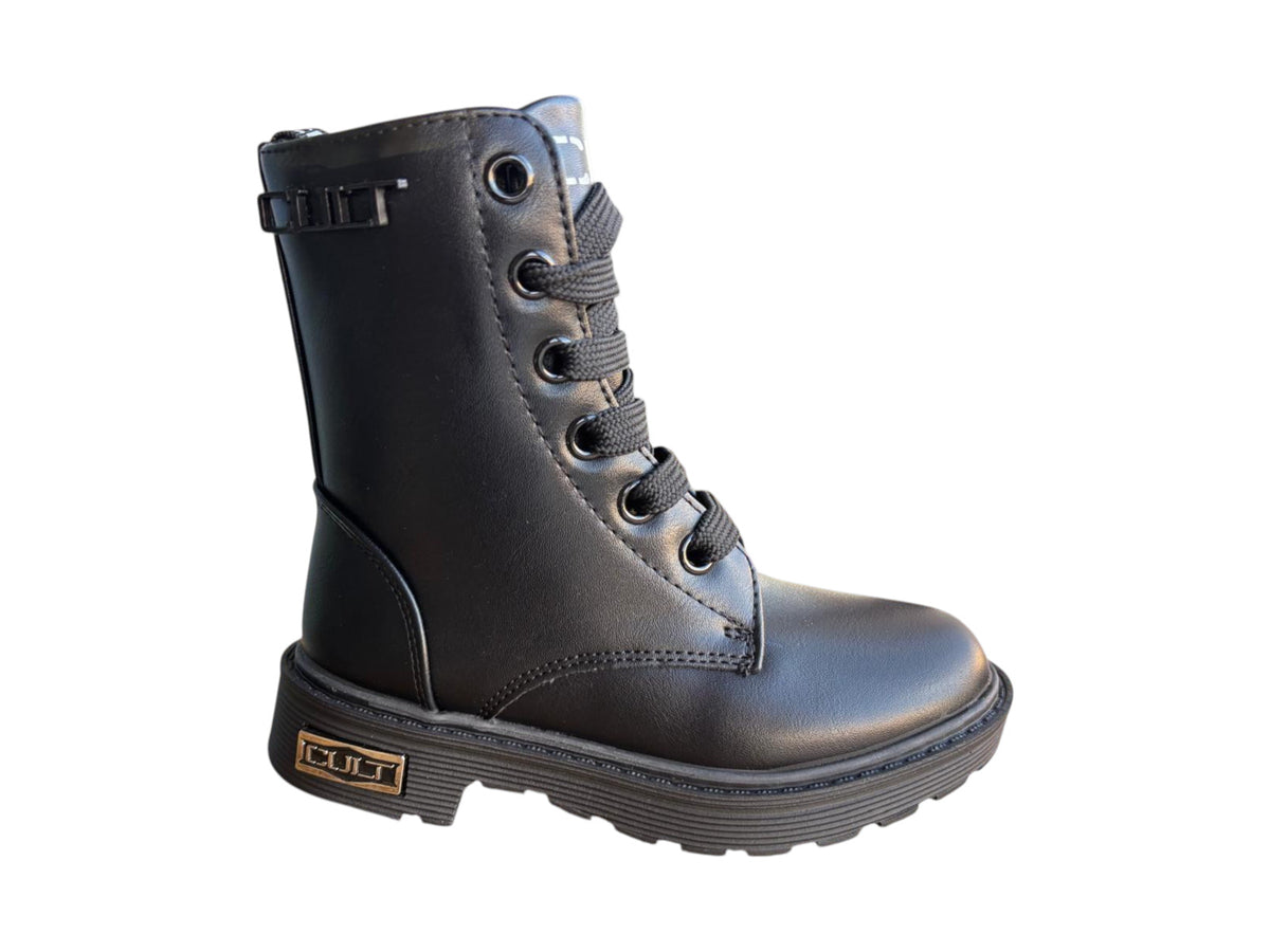 Cult stivale bimbo con cerniera laterale T-710 25-30 nero