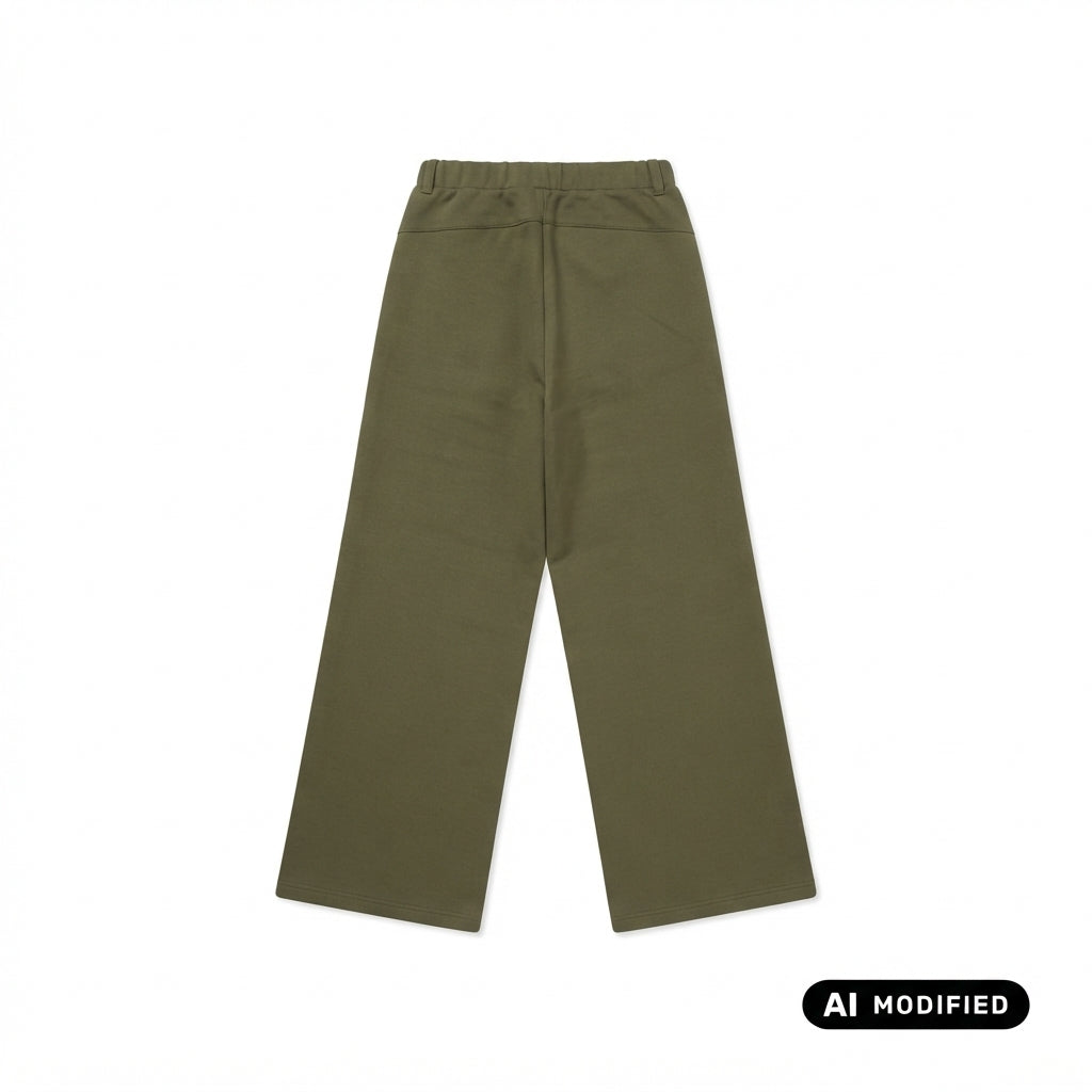 Dimensione Danza pantalone palazzo punto Milano 41D275I20 GQ00 verde