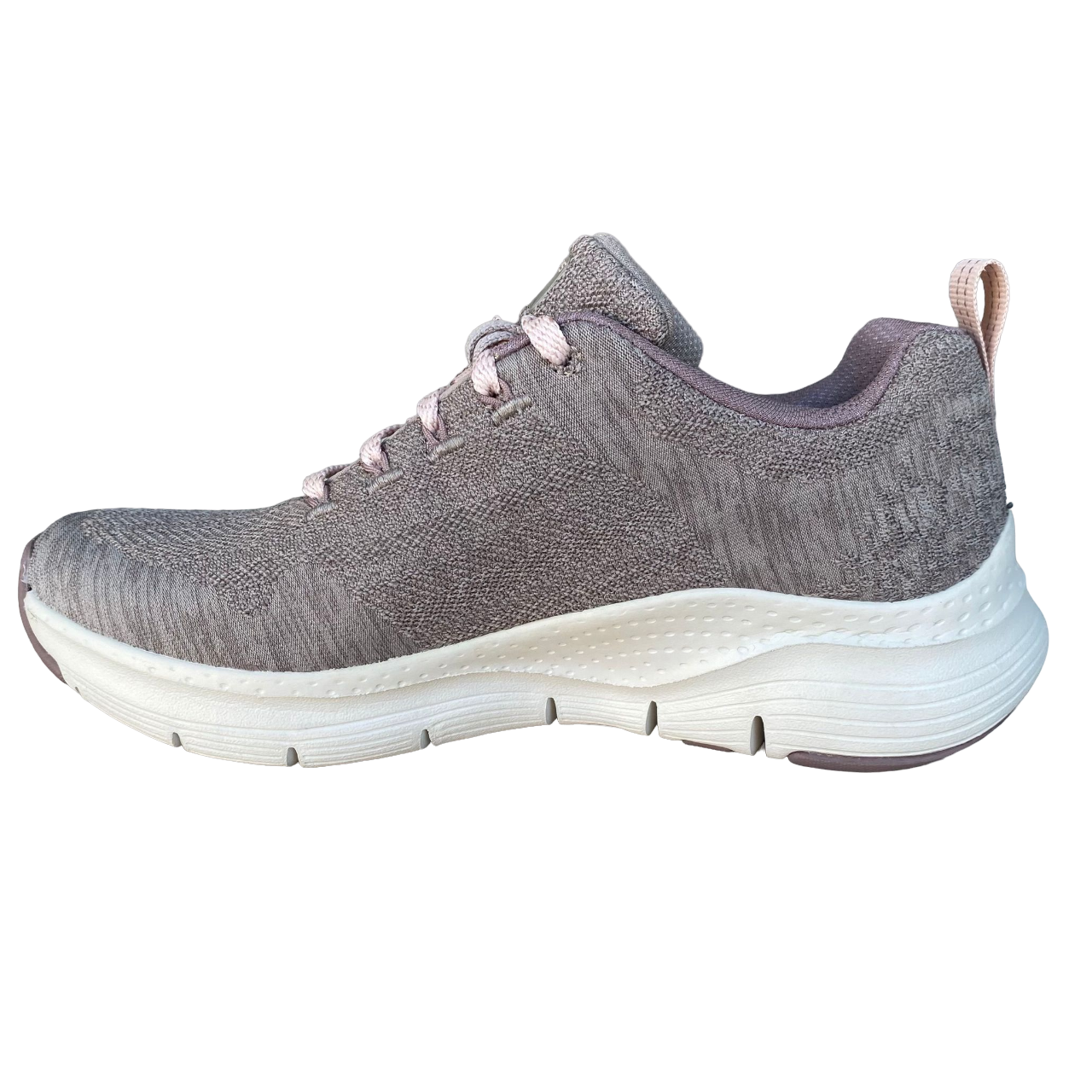 Skechers scarpa sneakers da donna Arch Fit Comfy Wave 149414/DKTP tortora scuro