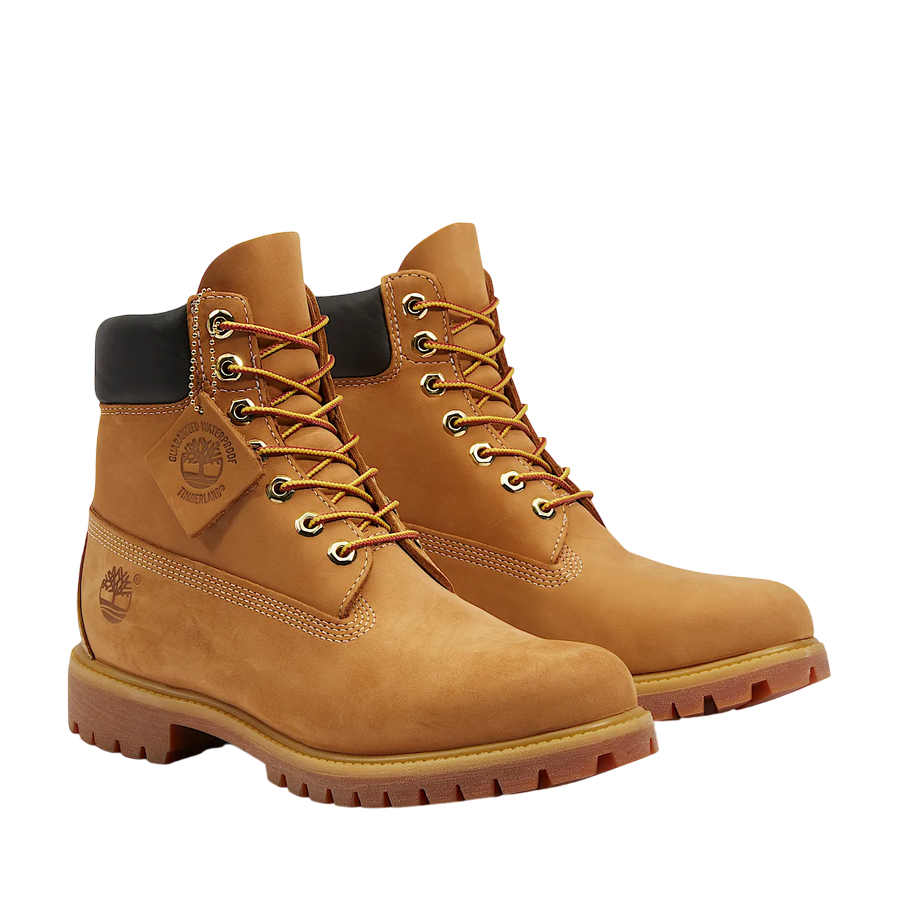 Timberland Stivale Uomo Premium 6-Inch TB110061713 Wheat Giallo Impermeabile