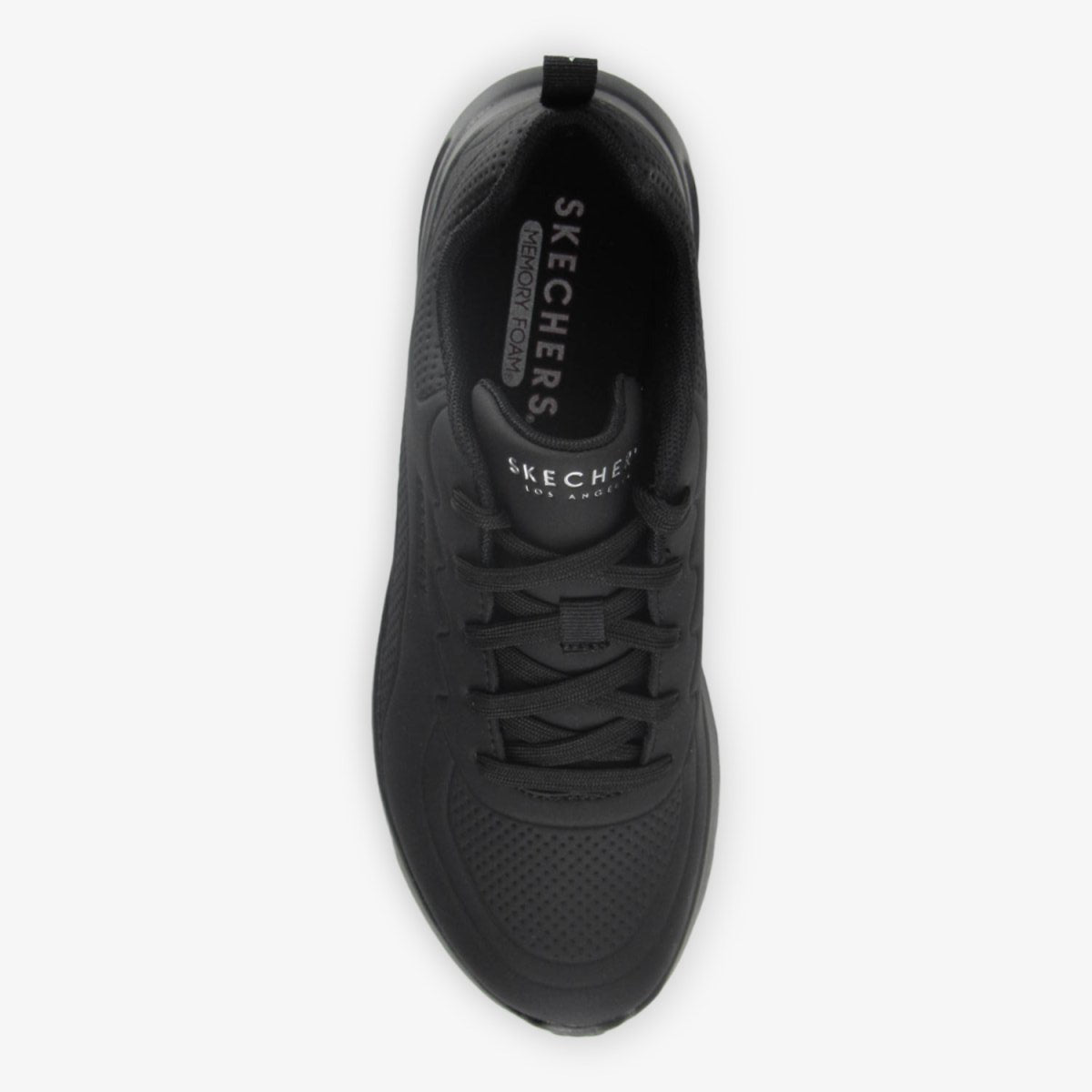 Skechers scarpa sneakers da donna per il tempo libero Uno Lite Lighter One 177288/BBK nero