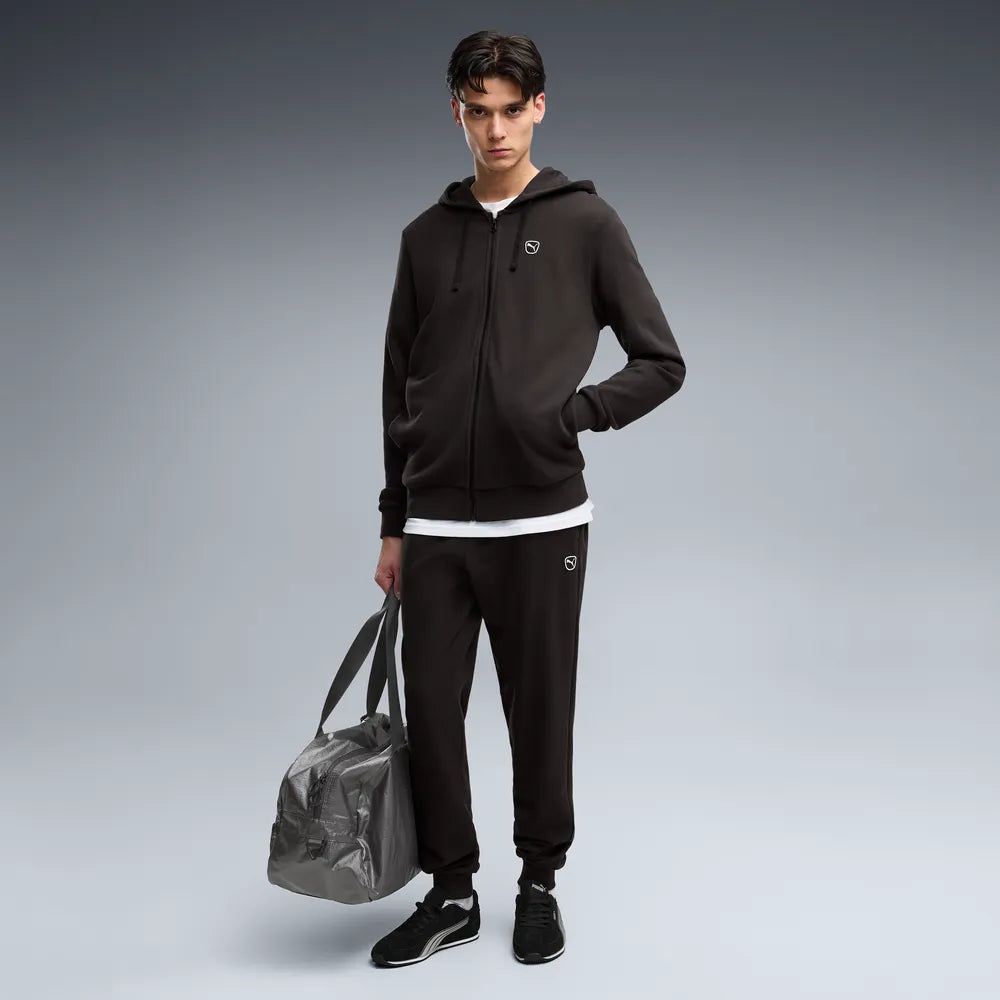 Puma Essential Elevated Suit FL 695216-01 Uomo Nero - Tuta Sportiva