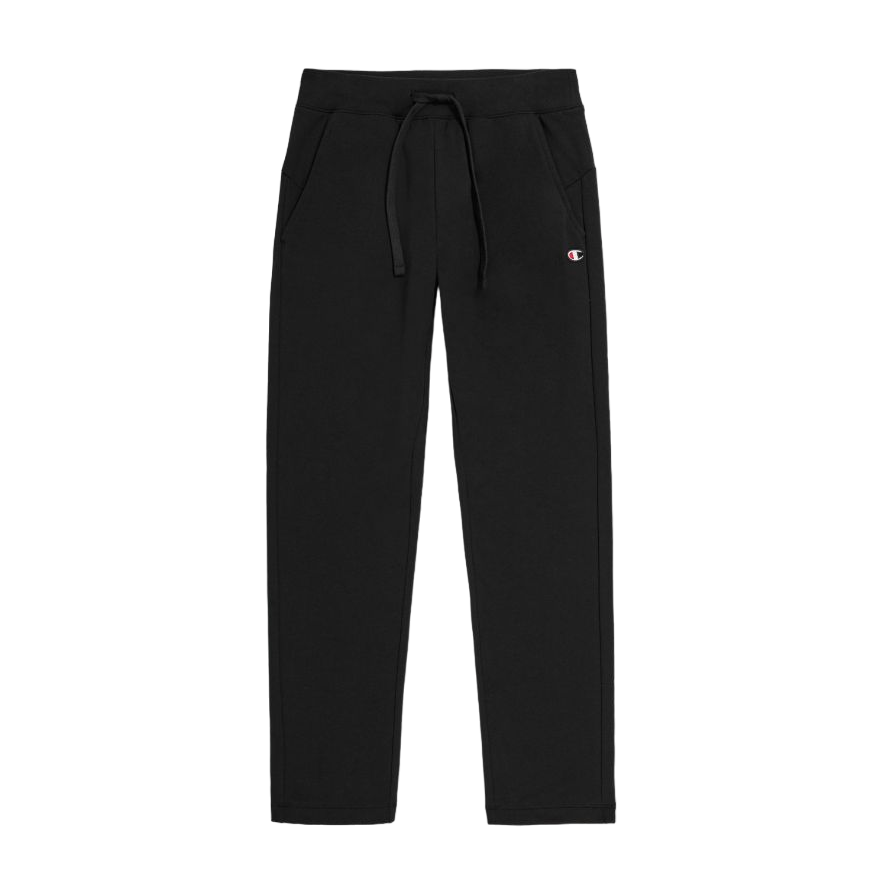 Champion pantalone sportivo da donna in cotone di felpa leggera elasticizzata Legacy 116609 KK001 nero