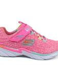 Skechers sneakers da bambina e ragazza Swirly Girl Shimmer Time 81703L PKMT rosa