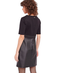 Gaudì vestito manica corta con borchie da donna 321BD14003 2001 nero