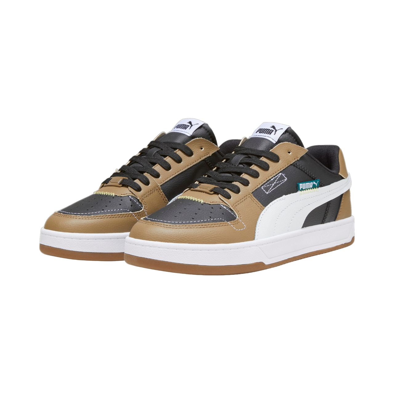 Puma scarpa sneakers da uomo Caven 2.0 VTG 392332 05 nero-bianco-marroncino